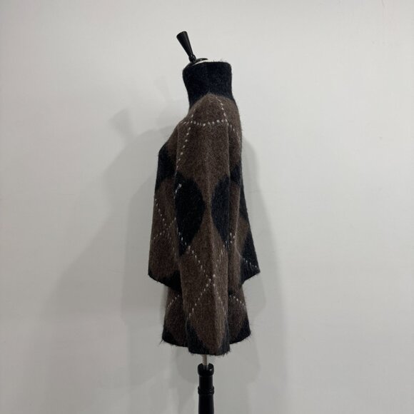 Commense Argyle Wool-Blend Sweater & Mini Skirt Set NWT, Size S/M - Picture 9 of 17